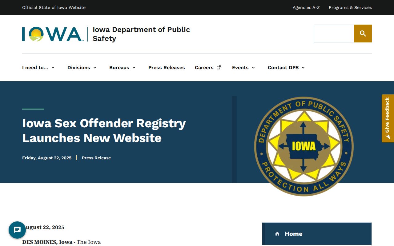 Hardin County sex offender registry redesign announcement
